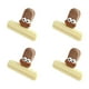 thumbnail image 1 of Cartoon Face Chip Bag Multipurpose Clips Cute Sausage Mouth Clips Fresh Keeping Clamp for Home Snacks Bag Sealer Sealing for Snacks Chip Fruits, 1 of 7