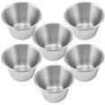 thumbnail image 2 of Miangastore 6pcs Stainless Steel Sauce Cups for Dipping and Condiment Storage, 2 of 8