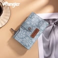 thumbnail image 7 of Wrangler Wallet for Women Bifold Card Holder with Zipper and ID Window, Jean, 7 of 7