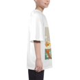 thumbnail image 4 of HANMUN Boys and Girls Tough Fashionable One Side Hot T-Shirts and Short Sleeves, Size XS-XL Made in USA, 4 of 4