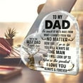 thumbnail image 4 of Dad Gifts From Daughter Son Father Gifts For Birthday Christmas Father'S Day Dad Clear Acrylic Sign Keepsake Gifts, 4 of 6