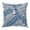 Cyan, Aqua, White, variant on Throw Pillow Covers 24x24 Inch, Brown Tropical Plants Decorative Pillow Cases for Couch Sofa Bed, Summer Palm Tree Rustic Botanical Cotton Linen Square Home Decor Pillowcases with Hidden Zipper