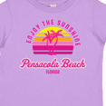 thumbnail image 4 of Inktastic Summer Enjoy the Sunshine Pensacola Beach Florida in Pink Boys or Girls Toddler T-Shirt, 4 of 5