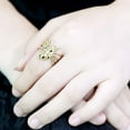 thumbnail image 5 of IP Gold(Ion Plating) Stainless Steel Ring with No Stone for Women No Stone Stone Color Style TK3718 Size 7, 5 of 5