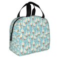 thumbnail image 2 of Easygdp White Geese and Flower Bolsa Térmica Premium - Tela Oxford Impermeable, Gran Capacidad, Bolsillo Frontal, Unisex para Trabajo, Escuela, Actividades al Aire Libre y Picnics, 2 of 8