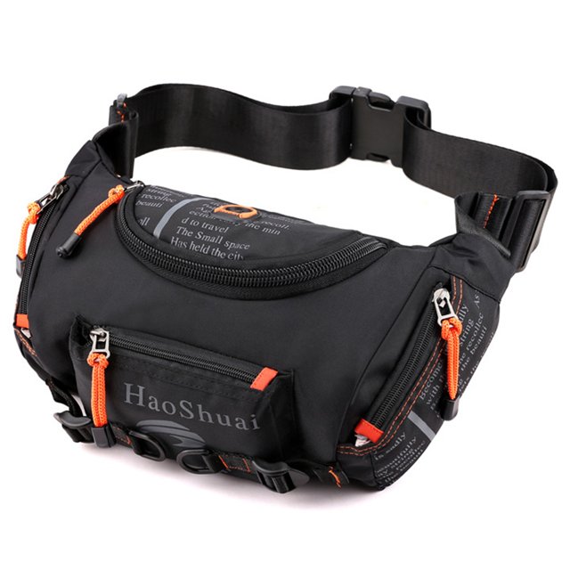 Chest Bag Large Capacity Portable Theft Proof Sling Bag Waist Pack for Biking