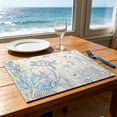 thumbnail image 5 of Coastal Placemats,Washable Table Mats for Kitchen Dining Seasonal Party Decor, 5 of 6