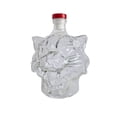 thumbnail image 2 of Glass Bottle Cat-Shaped Glass Bottle Portable Whiskey Flask with Cat Head Pattern Borosilicate Glass for Parties(1Pcs) Rkxzt, 2 of 7
