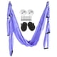 thumbnail image 5 of Hamaca de yoga ultraligera Hamaca de columpio de yoga antigravedad Accesorios de fitness para el hogar Azul Púrpura, 5 of 14