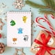 thumbnail image 5 of Lindos diseños de animales, pegatinas de unicornio de acuarela para decoración de aulas y premios para maestros, 1800 piezas en 36 diseños en rollos fáciles de distribuir con línea perforada,, 5 of 6