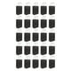 thumbnail image 1 of 25 piezas de relojes bolsas de papel envases envolventes bolsos negros favores de fiestas, 1 of 7
