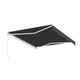 thumbnail image 3 of ALEKO 13 x 10 ft Black Motorized Retractable Patio Awning, 3 of 13