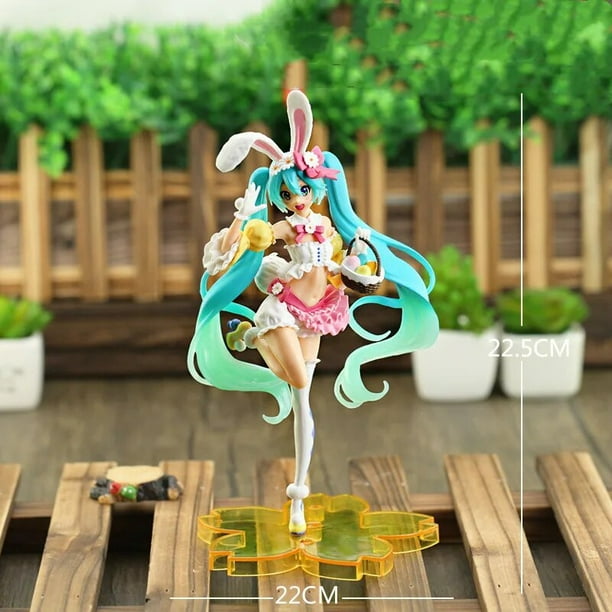 Anime Rosa Sakura púrpura Sakura figuras de acción juguetes niñas figuras de PVC en miniatura juguetes chico regalo de cumpleaños