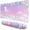 -, variant on Pink Cherry Blossom Gaming Mouse Pad XXL Extended Star Sky Mousepad Purple Kawaii Stitched Edges Desktop Mouse Mat Moon Non-Slip Rubber Base Desk Pads(Size:31.5x11.8in)