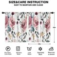 thumbnail image 2 of Blackout Kids Curtains,Pioneer Flower Floral Print Pattern Childrens Insulated Curtains Set Of 2,Bedroom Essentials,Toddler Room Decor 42"x54", 2 of 5