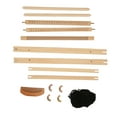 thumbnail image 3 of <p>Wooden Weaving Loom, Tapestry Loom Sturdy Frame Burrs Free Educational Easy Assembly Portable  For Mats For Beginners</p>, 3 of 7