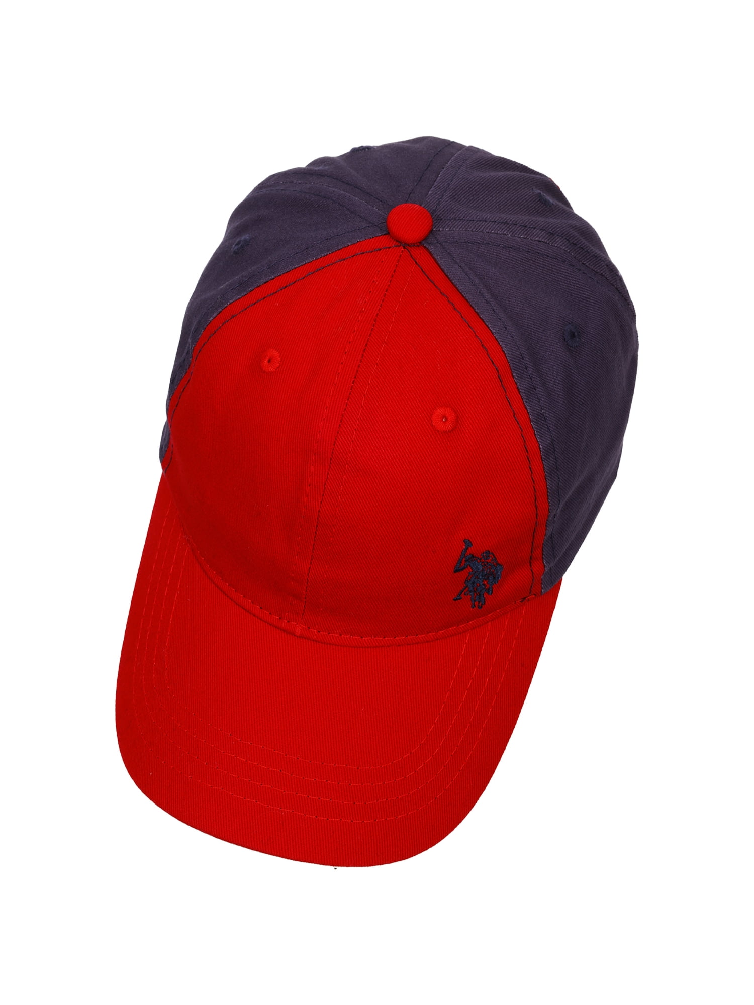 U.S. Polo Assn. Boys' Double Horseman Cotton Twill Hat, OSFM