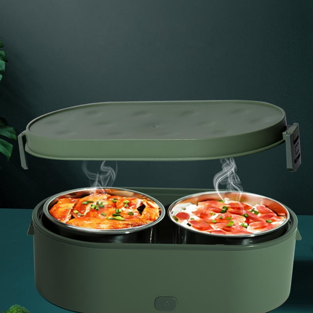Lunch Box Electric Heated Lunch Kids Lunch Boxes Boxes Food Warmer for Office Travel Pink