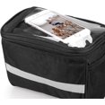 thumbnail image 4 of Bolsa aislante para manillar de bicicleta - Bolsa térmica con bolsillo delantero para bicicleta, 4 of 5