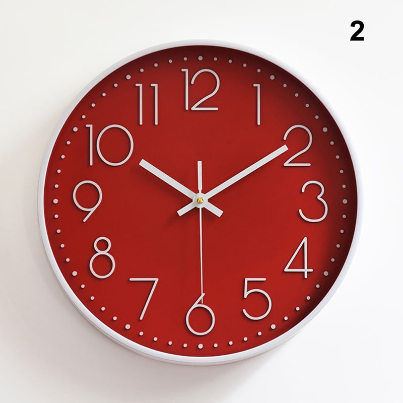 Quartz Wall Clock Plastic Fashion Design Clocks For Home Decor Living