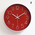 thumbnail image 1 of CAROOTU Quartz Wall Clock Plastic Fashion Design Clocks For Home Decor Living Room, 1 of 5