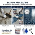 thumbnail image 6 of Epoxy Colored Sand Floor Paint, Louis Forest Epoxy Floor Paint, Louis Forest Floors Paints, High Gloss Marble Effect Garage Coating for Both Interior and Exterior Applications, 6 of 8