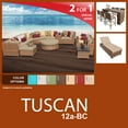 thumbnail image 1 of Tuscan 20 Piece Outdoor Wicker Patio Furniture Package TUSCAN-12a-BC, 1 of 3