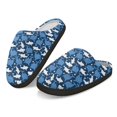thumbnail image 3 of Whosucclay Cotton Slippers for unisex Lightweight House Slippers With Memory Foam, Washable Home Slippers,Indoor Comfy Bedroom Cozy Slippers Slip On, 3 of 6