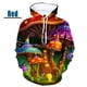 thumbnail image 5 of Sudadera con capucha con estampado 3D de plantas y hongos, divertida, de camuflaje, para hombre y mujer, ropa informal, ropa de calle, 5 of 5