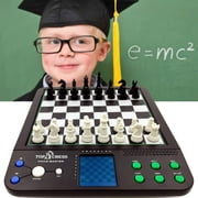 Top 1 Chess Electronic Chess Set | Chess Sets for Adults | Chess Set for Kids | Voice Chess Computer Teaching System | Chess Strategy Beginners Improving | Large Screen Learning Chess Set Board Game