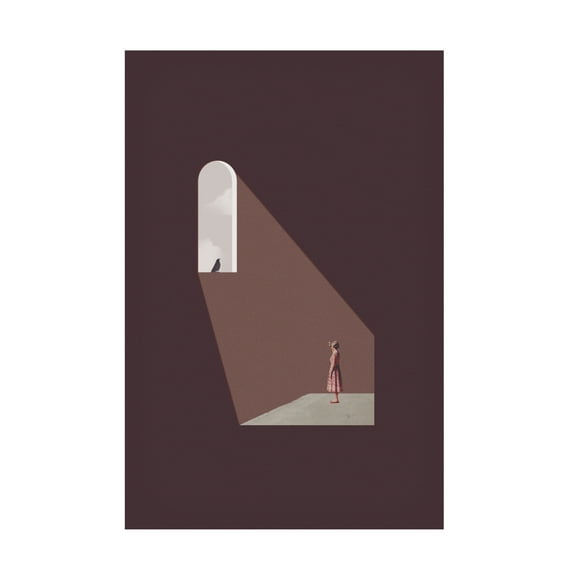 Trademark Fine Art Maarten Leon Enlighten Me Canvas Wall Art