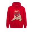 thumbnail image 3 of Bandana con lunares de Pug para amantes de los perros, regalo para mujeres, sudaderas únicas de moda nuevas, sudaderas con capucha para hombres, ropa para exteriores para el DÍA DE AÑO NUEVO, 3 of 5