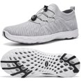 thumbnail image 1 of Zapatos Acuáticos ALEADER Xdrain Slip-On Secado Rápido Gris 10.5, 1 of 8