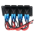 thumbnail image 4 of Rocker Circuit Breaker, Switch Panel, Practical Durable PC Aluminum Yachts  For Vehicles Ships Blue Light,Red Light,Orange Light,Green Light, 4 of 8