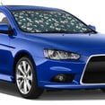 thumbnail image 5 of Kdxio Vintage Floral Print Windshield Sun Shade,UV Rays and Sun Heat Protection,Sunshade for Car Windshield,Car Shade Front Windshield - Medium, 5 of 6