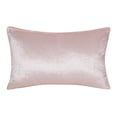 thumbnail image 6 of Ox Bay Mabel Abstract Glam Polyester Hand Woven Lumbar Pillow, Gold/Blush Pink, 16" x 24", 6 of 11