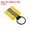 Golden, variant on Reflective Keychain Tags Reflective Zipper Pull Nylon Keychain High Visibility Green
