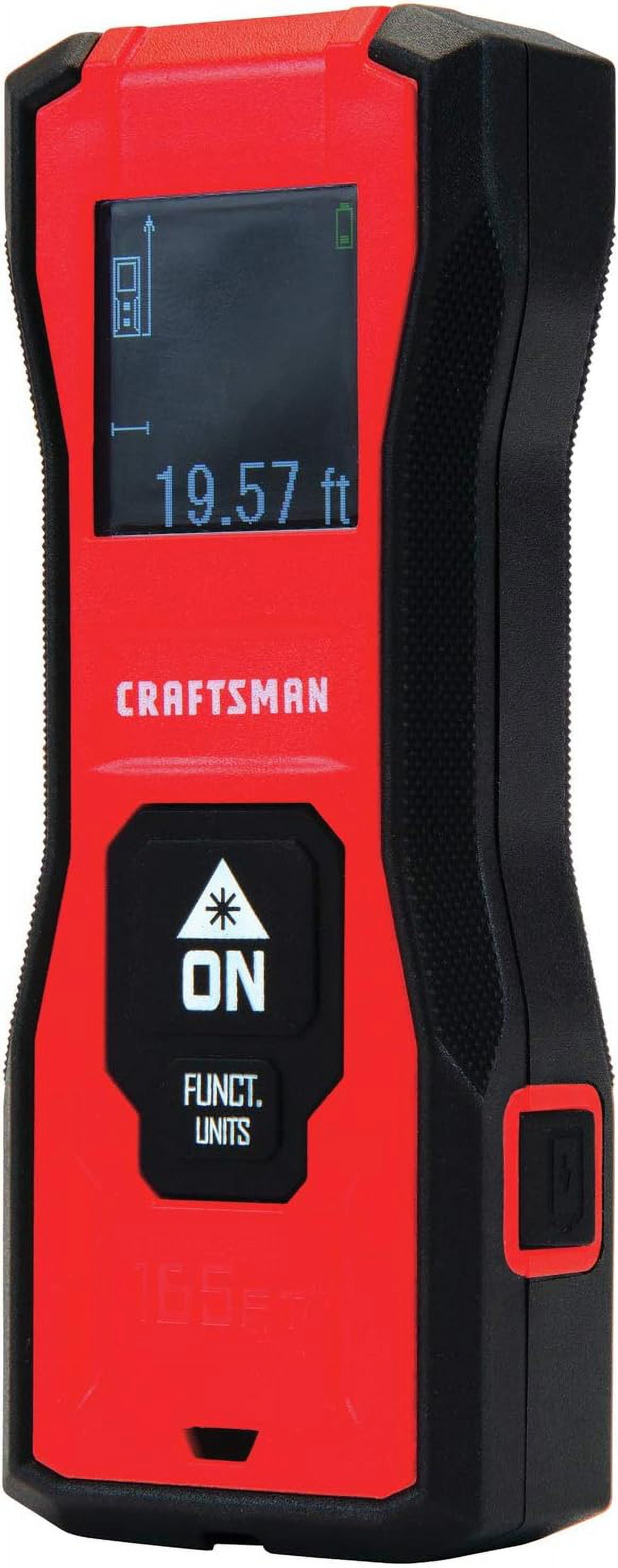 CRAFTSMAN Laser Measure Tool/Distance Meter, 165-Foot Range CMHT77639N