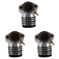 thumbnail image 1 of 3X Engine Carburetor Aluminum Alloy Angled Adapter Inlet Intake Manifold for GY6 150Cc Scooter Go Kart, 1 of 7