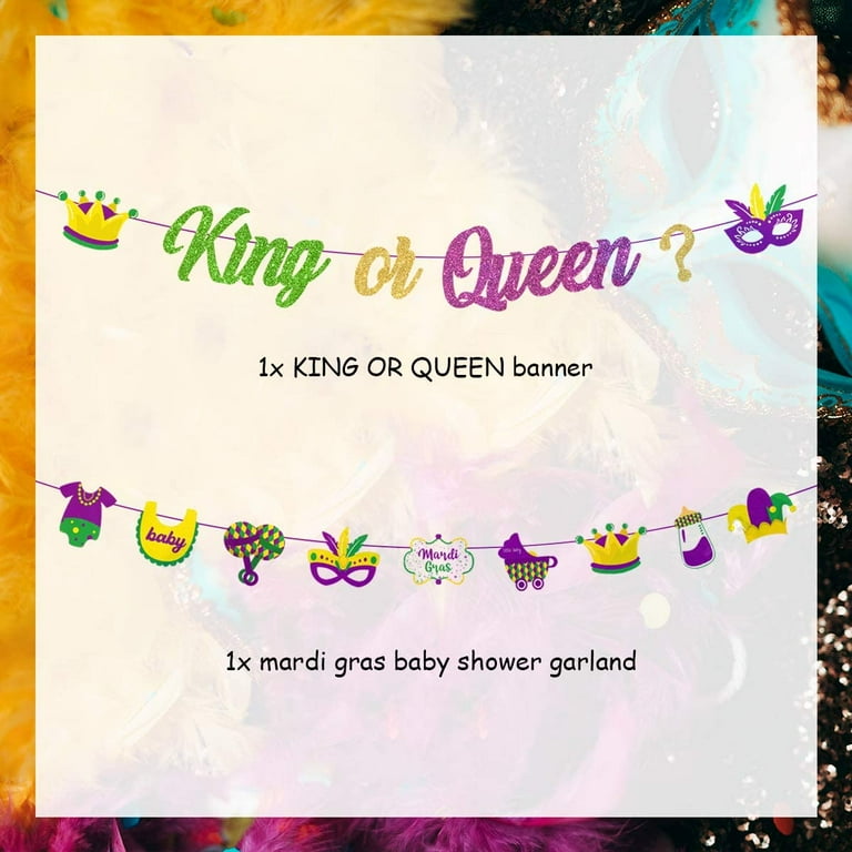 King and queen discount baby shower ideas