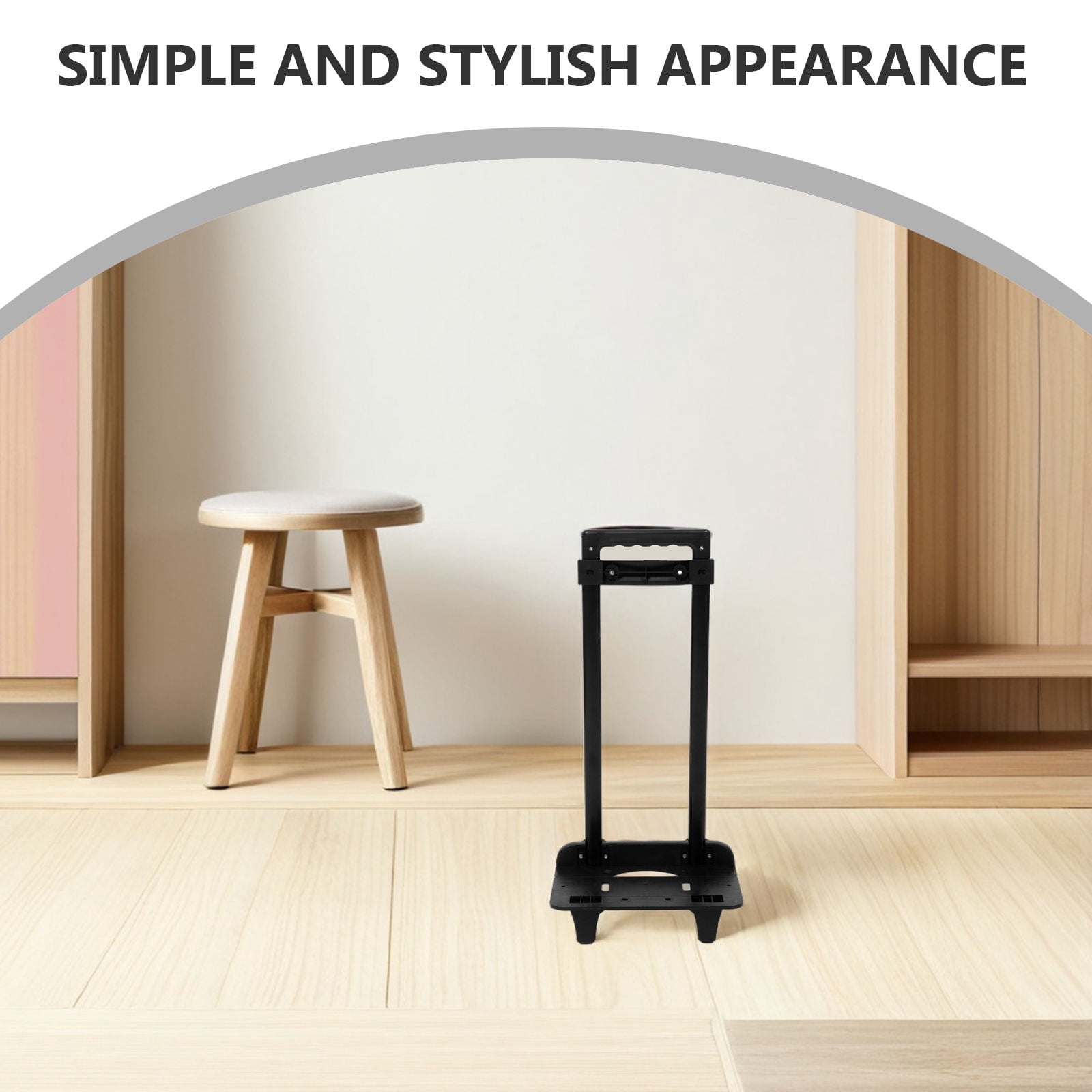 LOLIPPYY Portable Folding Hand Truck with Extendable Telescopic Handle for Easy Transport and Compact Space-Saving Storage