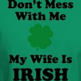 thumbnail image 3 of CafePress - Don't Mess With Me. My Wife Is Irish. Dark T Shirt - Men's Classic Graphic Cotton T-Shirt, 3 of 4