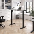 thumbnail image 1 of Scranton & Co Engineered Wood 48W Adjustable Standing Desk in Platinum Gray, 1 of 7
