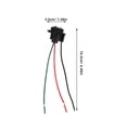 thumbnail image 2 of Supvox 2Pcs Multi Color Car Tail Light Wiring Harness Adapter Compatible with Various Models, 2 of 8