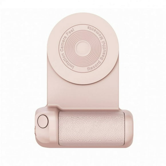 Magnetic Camera Handle Mobile Phone Shelf Selfie Magnetic Suction Wireless Charging Bracket Desktop Charger Pink Basics