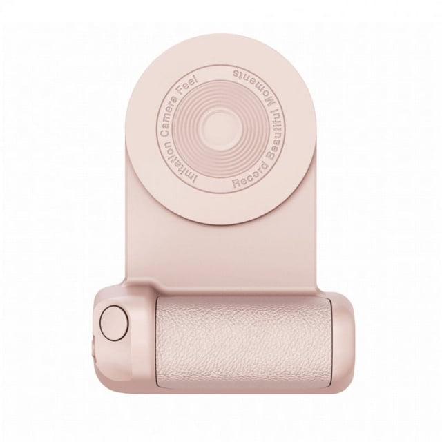 Magnetic Camera Handle Mobile Phone Shelf Selfie Magnetic Suction Wireless Charging Bracket Desktop Charger Pink Basics