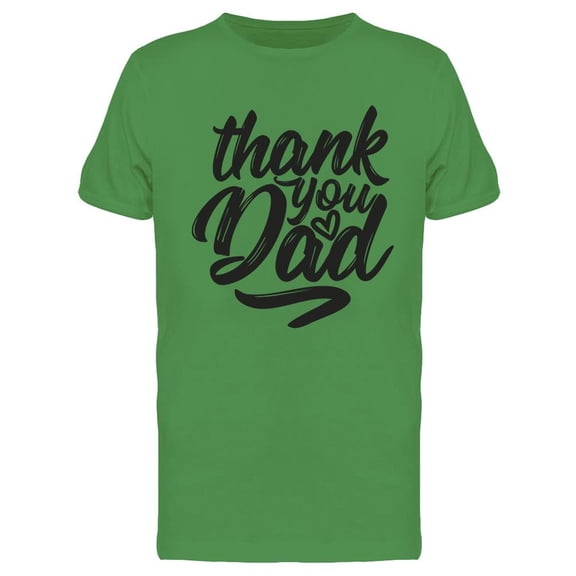 Thank You Dad Graphic Tee Men's -Image by Shutterstock