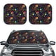thumbnail image 2 of Fotbe Rainbow Jellyfishes Juego de 2 Piezas de Parasoles para Parabrisas | Bloqueador Solar para Auto | Accesorios Plegables para Protección Solar Interior-Medium, 2 of 6