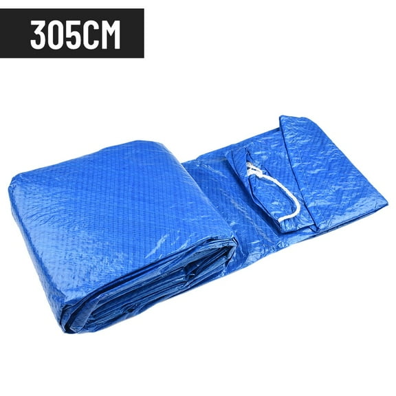 Premium Trampoline Cover, 305cm or 366cm Diameter, Durable and Easy to Install, Protects against Rain, Dust, and Leaves