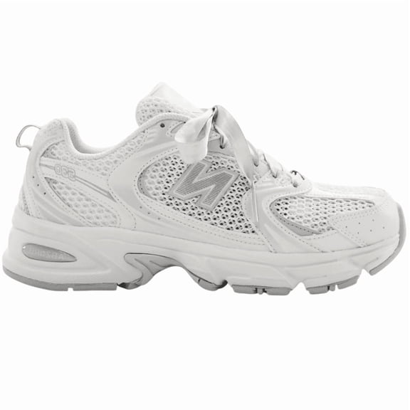 New Balance 530 Ribbon Laces White Beige Silver (Women's)